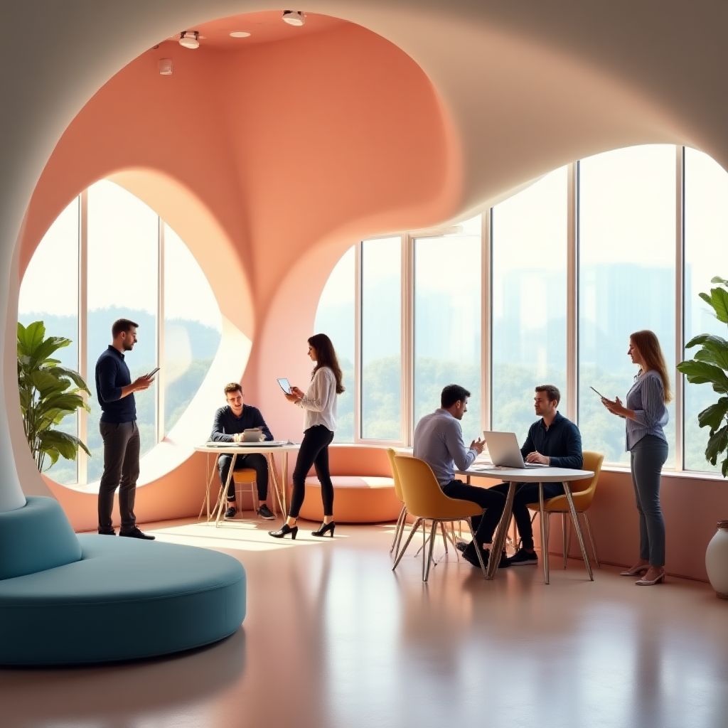 Arbeit im Büro